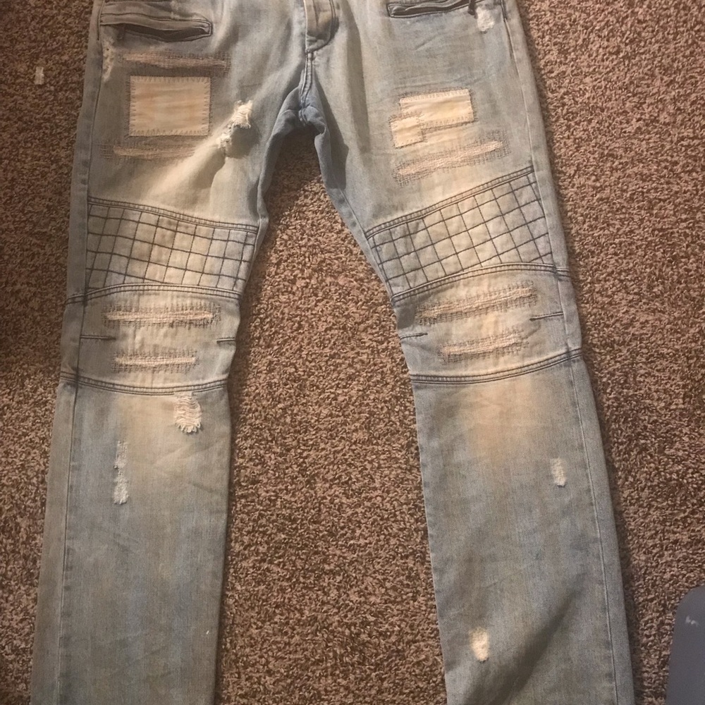 Rockstar Jeans SLIM FIT BIKER DENIM PANTS